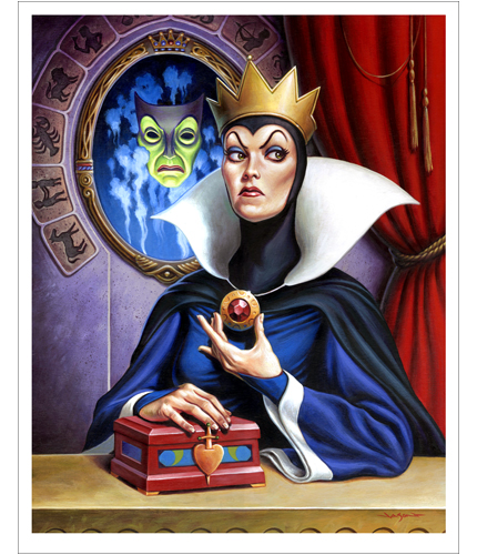 Mondo Disney Evil Queen Jason Edmiston Poster